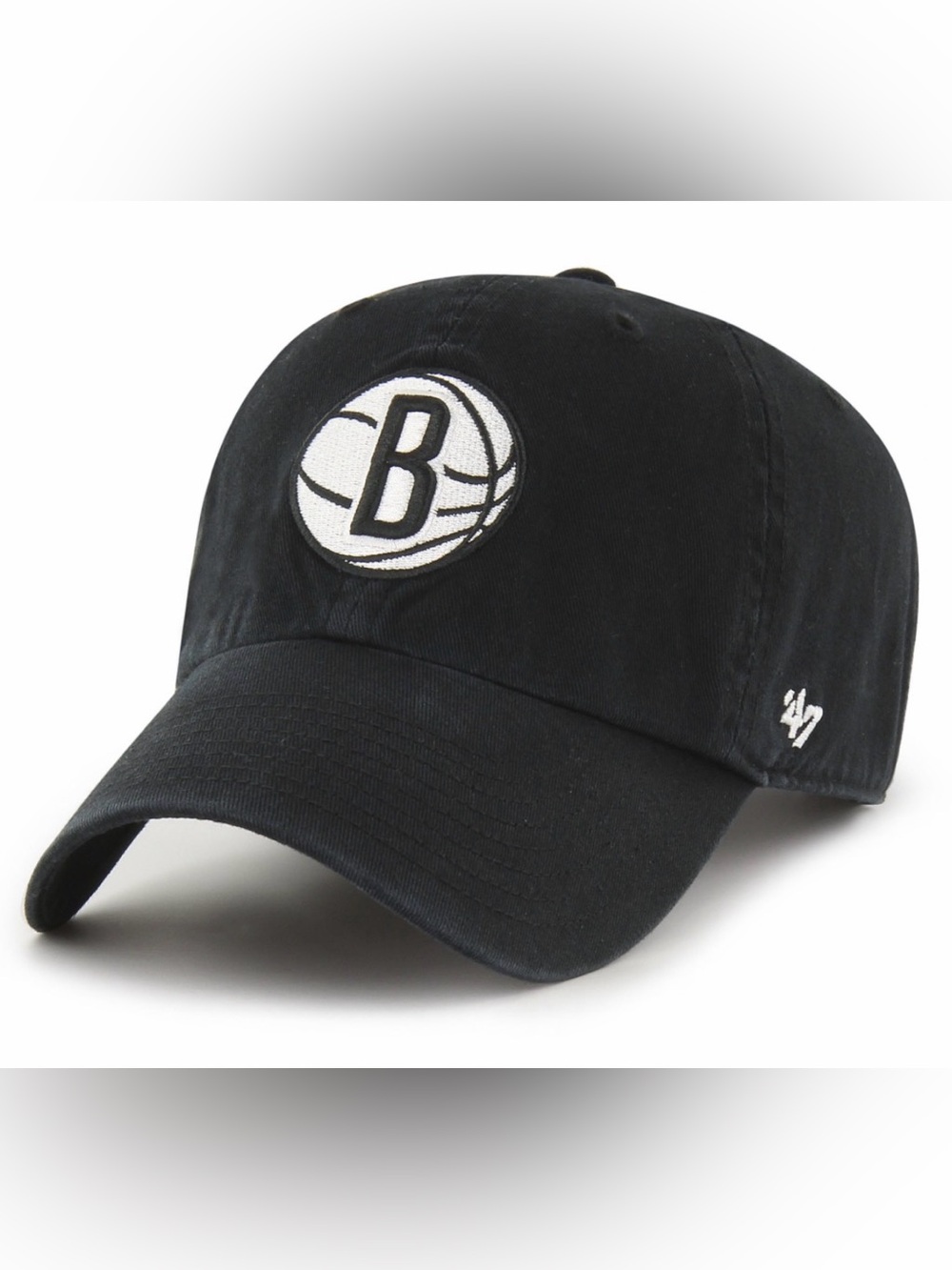 Vintage Y2K Brooklyn Nets 🏀 ‘47 wool strapback baseball cap hat NBA